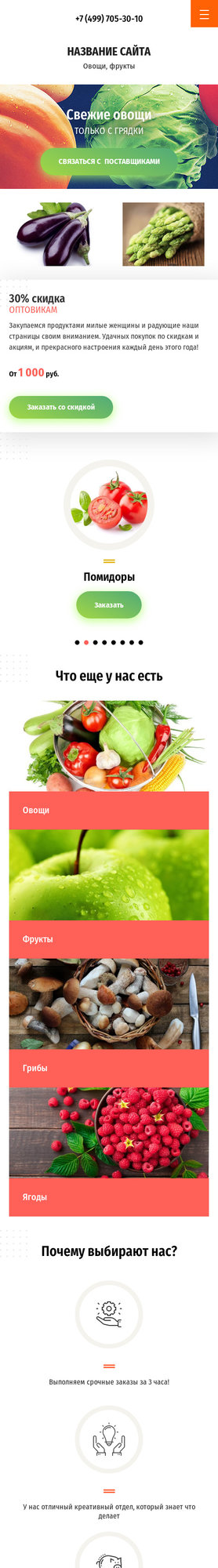 Мобильная версия дизайна № 78475
