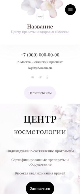 Мобильная версия дизайна № 92884