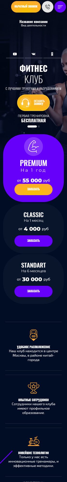 Мобильная версия дизайна № 94831